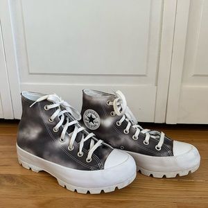 Tie-Die Platform Converse